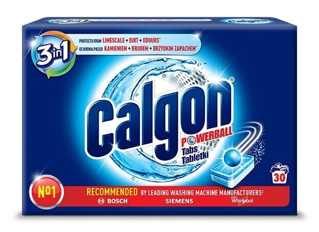 Calgon veepehmendaja automaatsetele pesumasinatele, 180 tk. цена и информация | Pesuvahendid | kaup24.ee