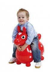 Gymnic© Täispuhutav hobune Rody, punane hind ja info | Imikute mänguasjad | kaup24.ee