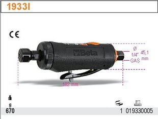 Pneumaatiline lineaarne veski Beta 1933I hind ja info | Lihvmasinad ja ketaslõikurid | kaup24.ee