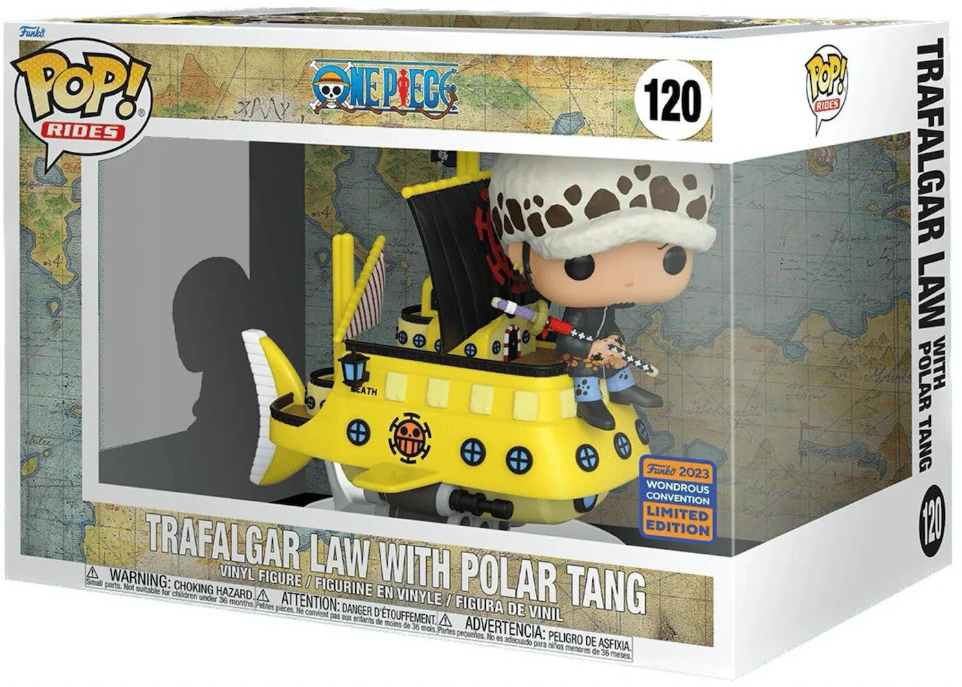 Funko POP! One Piece Trafalgar Law With Polar Tang 6inch Exclusive цена и информация | Fännitooted mänguritele | kaup24.ee