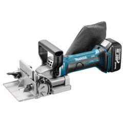 MAKITA JOINT CUTTER / LAB 18V 2 x 3.0Ah CASE MAKPAC DPJ180RFJ цена и информация | Пилы, циркулярные станки | kaup24.ee