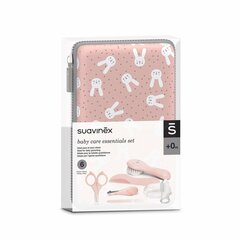 Beebide vannikomplekt Suavinex Hygge Baby Roosa (7 Tükid, osad) цена и информация | Гигиенические товары | kaup24.ee