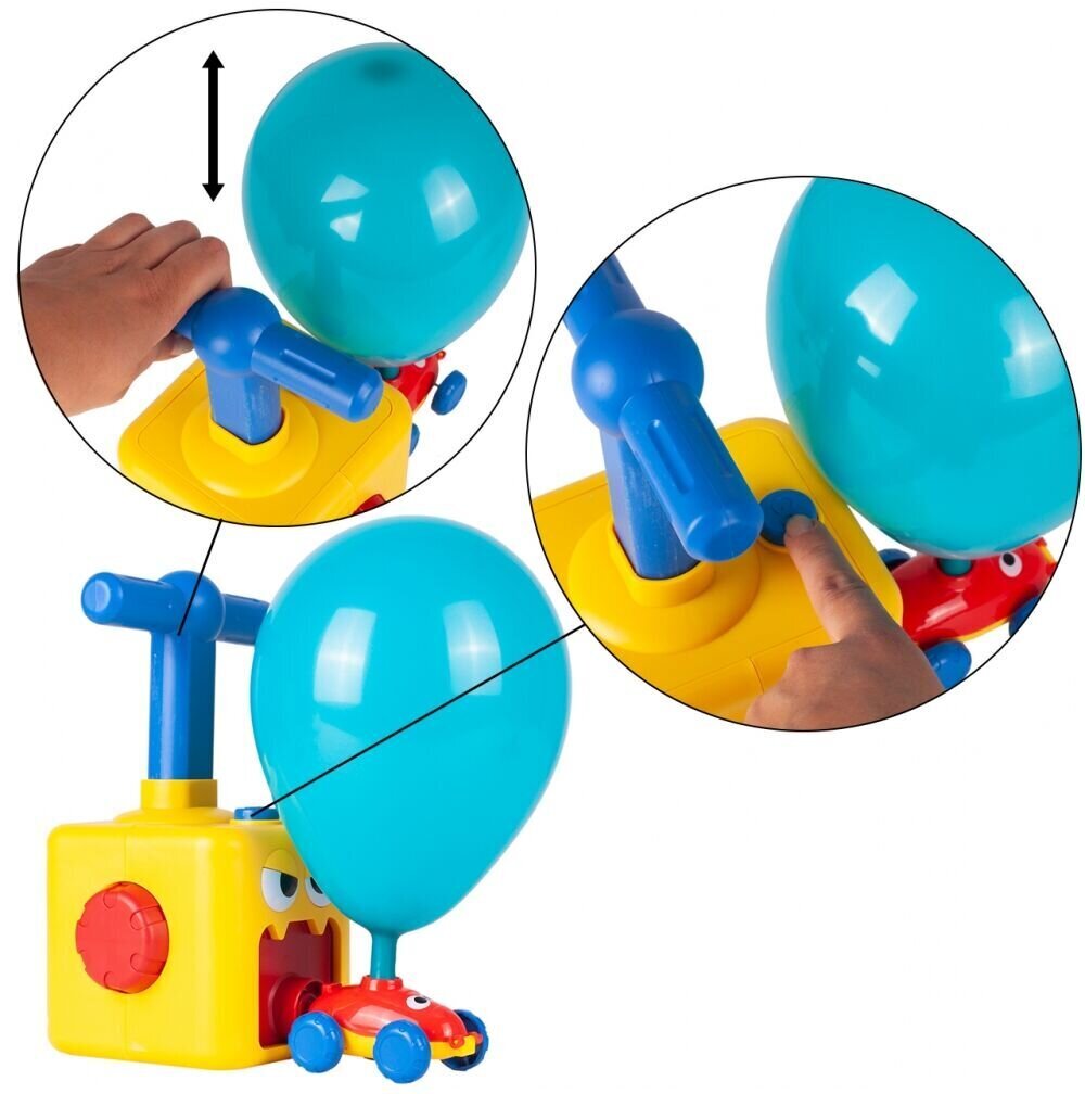 Õhupalliga töötavate autode komplekt MalPlay hind ja info | Arendavad mänguasjad | kaup24.ee
