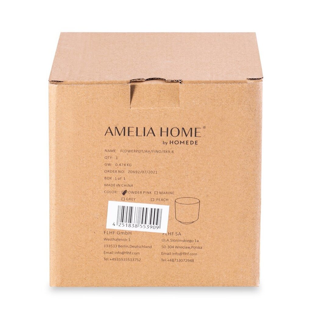 Amelia Home pott 9,8 cm цена и информация | Dekoratiivsed lillepotid | kaup24.ee