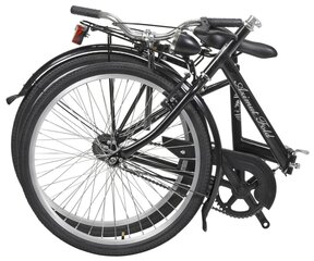 Складной велосипед Azimut Fold 24" 2023, черный цвет цена и информация | Велосипеды | kaup24.ee
