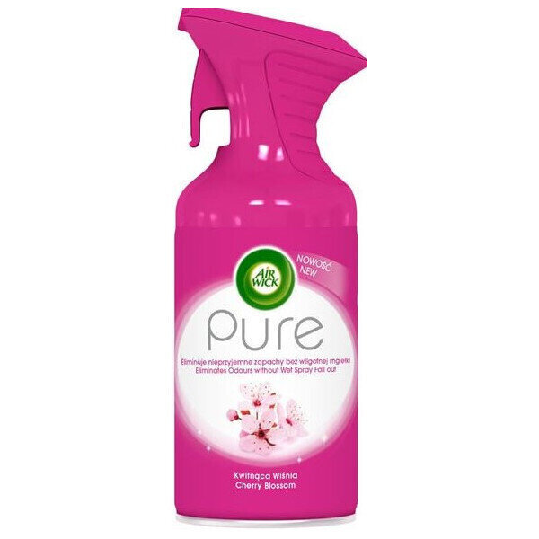 Air Wick Aerosool õhuvärskendaja Pure Cherry Blossom, 250 ml x 6 tk. hind ja info | Õhuvärskendajad | kaup24.ee