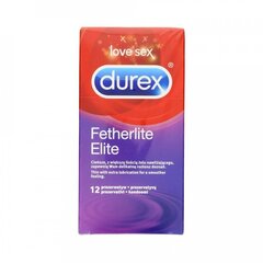 Kondoomid Durex Fetherlite Elite, 2 tk. hind ja info | Kondoomid | kaup24.ee