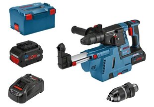 Bosch haamerpuur šassii valikuga 18V 2x5,5 Ah Procore GBH 18V-26 F hind ja info | Lööktrellid | kaup24.ee