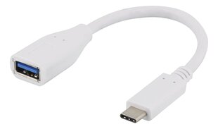 Adapter Deltaco USBC-1205 USB 3.1 C-A Gen 1 hind ja info | USB jagajad, adapterid | kaup24.ee