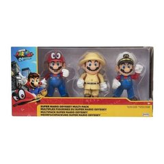 Figuuride komplekt Jakks Pacific Super Mario Odyssey, 10 cm цена и информация | Игрушки для мальчиков | kaup24.ee