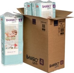 Экологичные подгузники BAMBO NATURE, размер 4, 7-14 кг, 144 шт. цена и информация | Пеленки | kaup24.ee