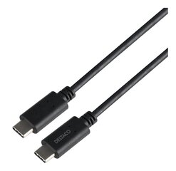 Deltaco USBC-1402-LSZH USB-C/USB-C, 1м цена и информация | Кабели для телефонов | kaup24.ee