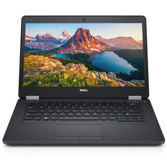 Dell E5470 14 1920x1080 i5-6200U 8GB 512SSD M.2 NVME WIN10Pro Webcam Renew hind ja info | Sülearvutid | kaup24.ee