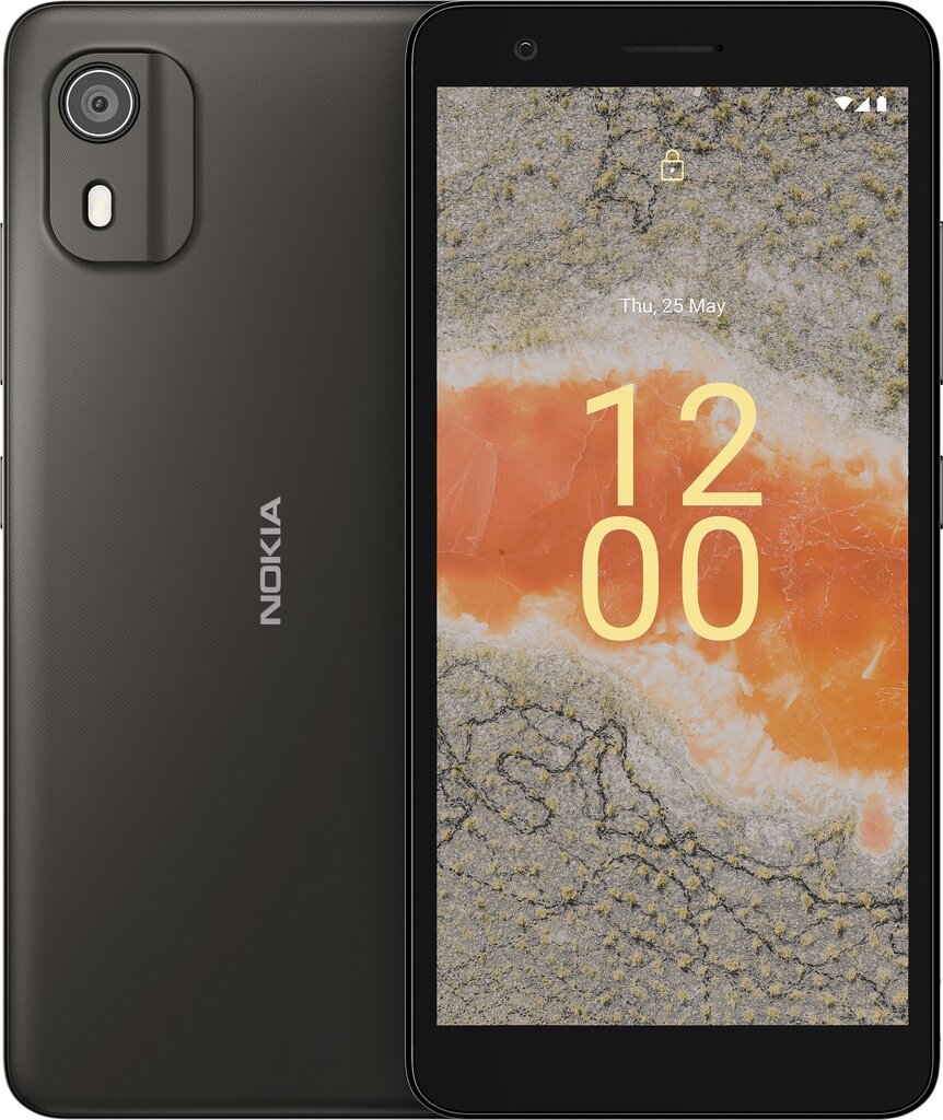 Nokia C02 TA-1460 DS 2/32 GB Charcoal цена и информация | Telefonid | kaup24.ee