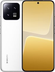 Xiaomi 13 5G 8/256GB MZB0D9SEU Ceramic White hind ja info | Telefonid | kaup24.ee