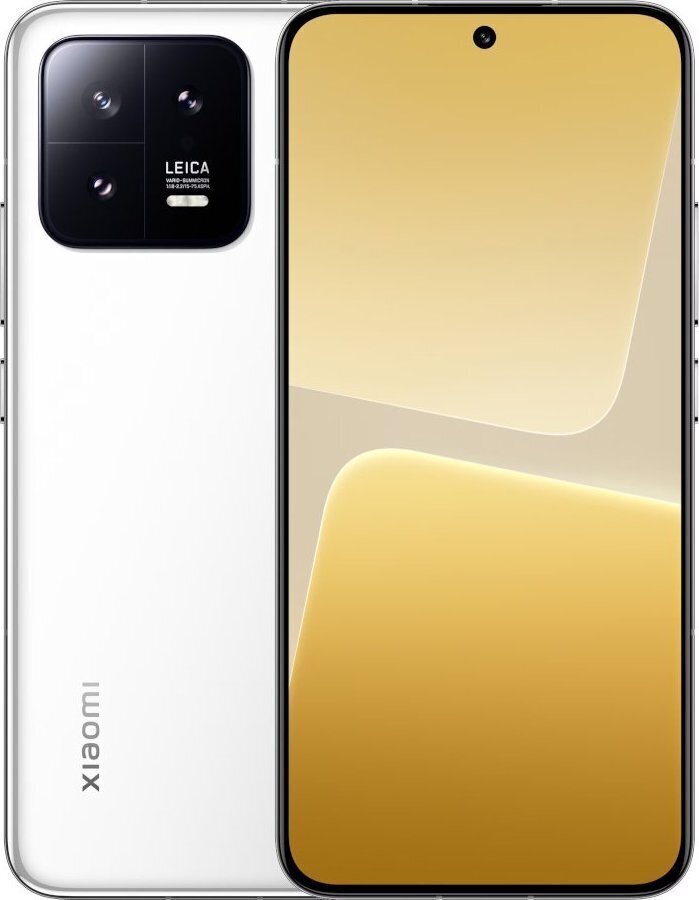 Xiaomi 13 5G 8/256GB MZB0D9SEU Ceramic White цена и информация | Telefonid | kaup24.ee