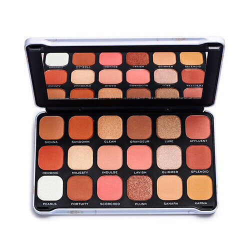 Lauvärvipalett Makeup Revolution Forever Flawless Eyeshadow Palette, 19.8 g Eutopia hind ja info | Ripsmetušid, lauvärvid, silmapliiatsid, seerumid | kaup24.ee