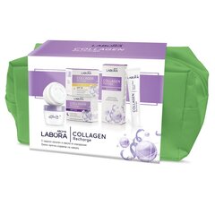 Näohoolduskomplekt Aroma Labora Collagen Recharge kosmeetikakotis hind ja info | Näokreemid | kaup24.ee