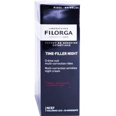 Крем ночной подтягивающий Filorga time-filler night Absolute Wrinkle Correction, 30 мл цена и информация | Кремы для лица | kaup24.ee