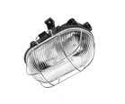 GTV lamp SANGUESA, 40W, E27, IP54, must raam, ABS/klaas OS-KAM060-10