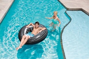 Bestway Täispuhutav ujumisrõngas 91 cm, must hind ja info | Täispuhutavad veemänguasjad ja ujumistarbed | kaup24.ee