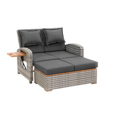 Комплект дивана для сада Greemotion Bahia, серый цена и информация | Комплекты уличной мебели | kaup24.ee