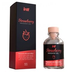 Soojendav massaažiõli intt Strawberry 30ml hind ja info | Lubrikandid | kaup24.ee