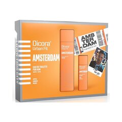 Meeste parfüümi komplekt Dicora Urban Fit Amsterdam 2 Tükid, osad цена и информация | Мужские духи | kaup24.ee