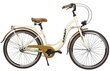 Jalgratas Azimut Vintage 26" 2023, beež hind ja info | Jalgrattad | kaup24.ee