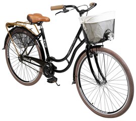 Jalgratas Azimut Retro Lux 28" 2023, must hind ja info | Jalgrattad | kaup24.ee