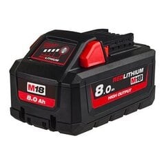 Aku Milwaukee M18HB8; 18 V; 8,0 Ah; Li-ion hind ja info | Akutrellid, kruvikeerajad | kaup24.ee