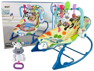 Beebi kiiktool sebraga, sinine hind ja info | Imikute mänguasjad | kaup24.ee
