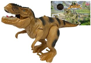 Dinosaurus Tyrannosaurus Rex akutoitega, pruun hind ja info | Poiste mänguasjad | kaup24.ee