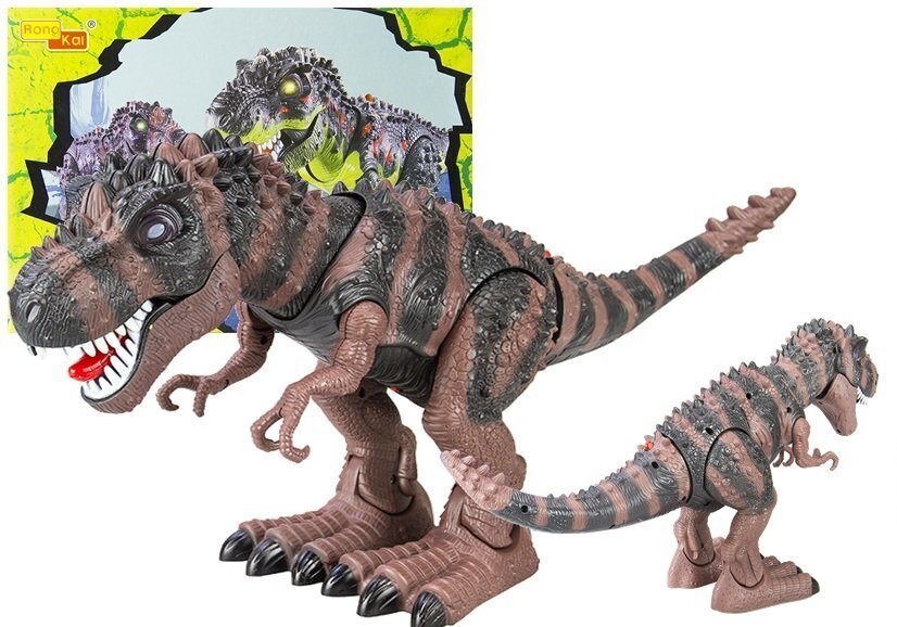 Interaktiivne dinosaurus - Tyrannousaurus Rex, pruun hind ja info | Poiste mänguasjad | kaup24.ee