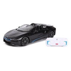 Машина с дистанционным управлением, черная, Rastar BMW i8 Roadster 1:14 цена и информация | Игрушки для мальчиков | kaup24.ee
