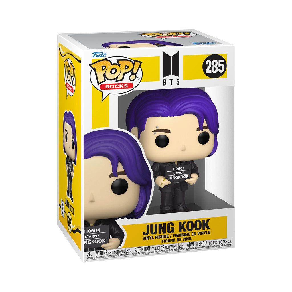 Funko POP! Rocks: BTS - Jung Kook #285 (Butter) Vinyl цена и информация | Fännitooted mänguritele | kaup24.ee