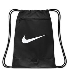 Спортивная сумка Nike Brasilia 9.5 Training Gym Sack, 18 л, черная цена и информация | Рюкзаки и сумки | kaup24.ee