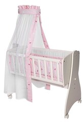 Voodipesukomplekt beebile Lorelli First Dream, Butterflies Pink hind ja info | Beebide ja laste voodipesu | kaup24.ee