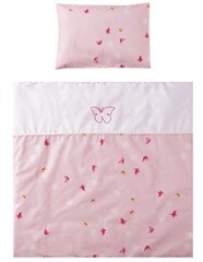 Voodipesukomplekt beebile Lorelli First Dream, Butterflies Pink hind ja info | Lorelli Kodutarbed | kaup24.ee