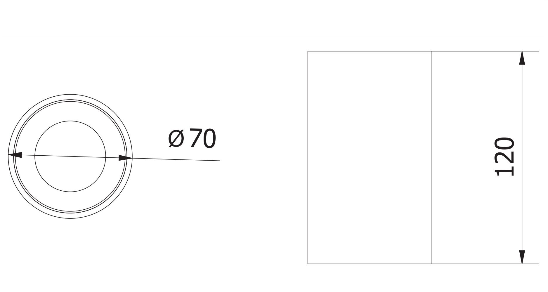 GTV LED laevalgusti PRIME, 10W, 1000lm, IP20, 36°, 4000K, valge LD-PRM10WB-NB цена и информация | Laelambid | kaup24.ee