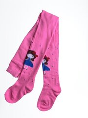 Колготки детские с рисунком  балерина (розовый) цена и информация | Колготки, носочки для новорожденных | kaup24.ee