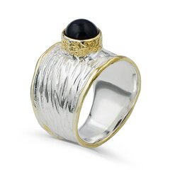 Серебряное (925) кольцо с драгоценными камнями, код f50310 F50310EU-53.5 цена и информация | Кольцо | kaup24.ee