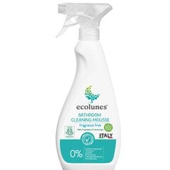 Чистящая пена для ванной комнаты Friendly Organic Ecolunes без запаха, 500 мл цена и информация | Очистители | kaup24.ee