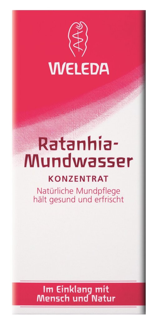Weleda Ratanhia suuvesi 50 ml цена и информация | Suuhügieen | kaup24.ee