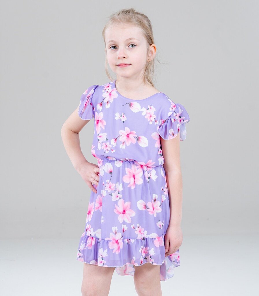 Laste kleit 231248 01, lilla/roosa 231248*01-014 цена и информация | Tüdrukute kleidid | kaup24.ee