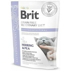 Brit GF Veterinary Diets Cat Gastrointestinal 0,4 kg цена и информация | Сухой корм для кошек | kaup24.ee
