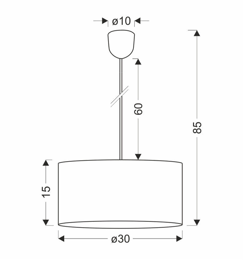 Candellux rippvalgusti Ecoline hind ja info | Rippvalgustid | kaup24.ee