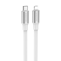 USB кабель Borofone BX82 PD20W Type-C на Lightning, 1.0 м, белый цена и информация | Borofone 43757-uniw | kaup24.ee
