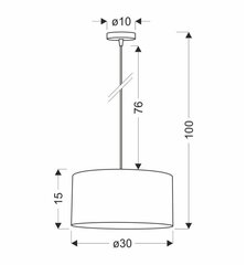 Candellux rippvalgusti Legno hind ja info | Rippvalgustid | kaup24.ee