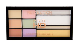 Põsepunapalett Revolution Pro HD Correct and Perfect Palette, 16.5 g hind ja info | Jumestuskreemid, puudrid | kaup24.ee